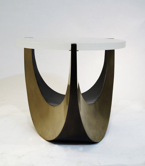 Bespoke Melut Patinated Brass Base