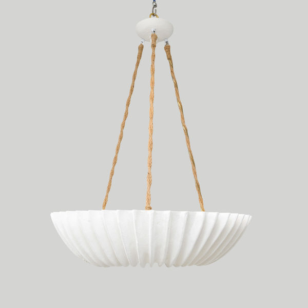 Custom Plaster Tournesol Lighting Fixture