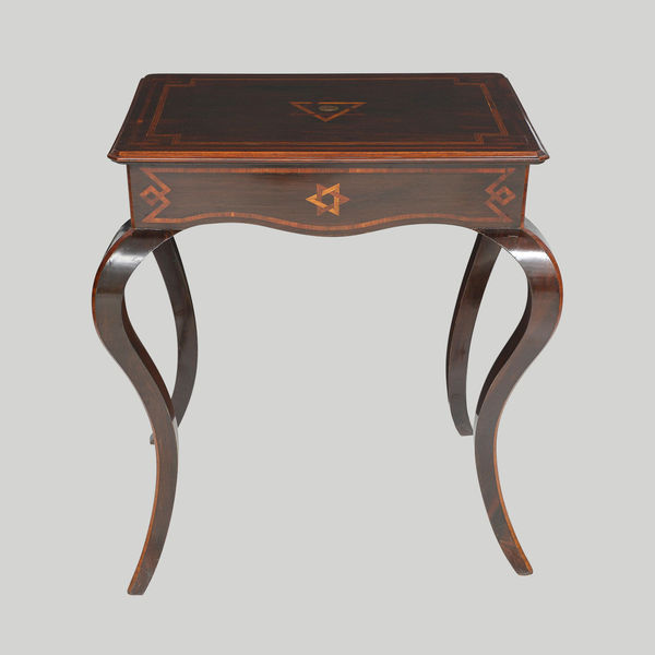 Antique Northern Italian Table on Sabre Legs