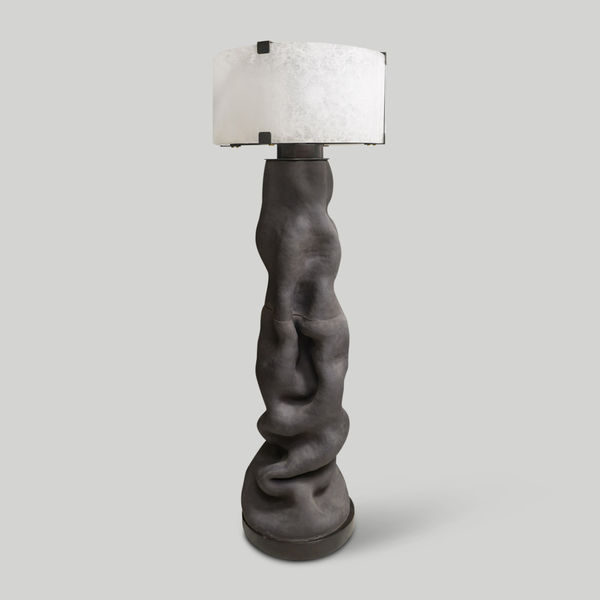 Bespoke Sculptural Ceramic Spero Floor Lamp