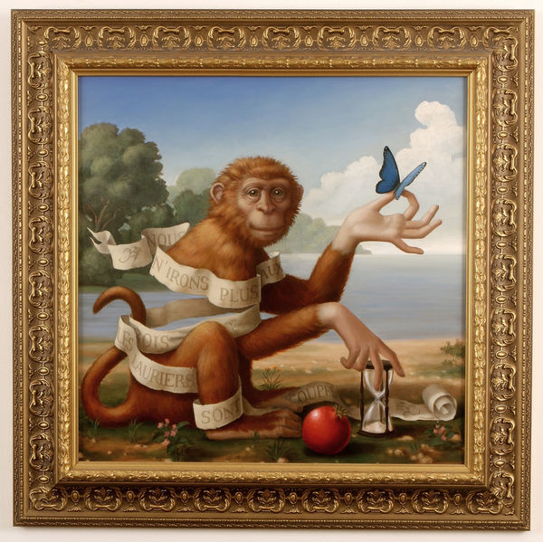 "The Nature of Time" Painting