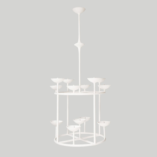 Custom 13-Arm Plaster Fixture