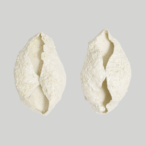 French Bespoke Pair of Organic Mona Sconces