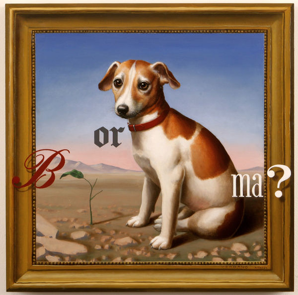 "Belief or Dogma?" Painting