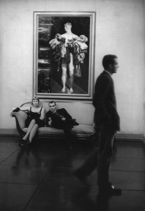 Sabine Weiss New York Tirage gélatino-argentique d'époque réalisé par l'artiste 19,5 x 28,8 cm Dim. papier: 19,5 x 28,8 cm