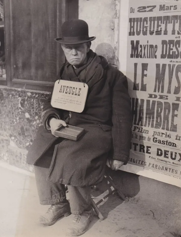 Jean Moral, Aveugle, 1930