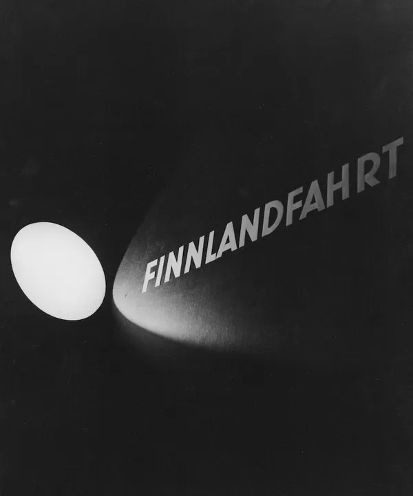 Klaus Wittkugel, Photographie publicitaire pour Finlandfahrt, Berlin, 1934