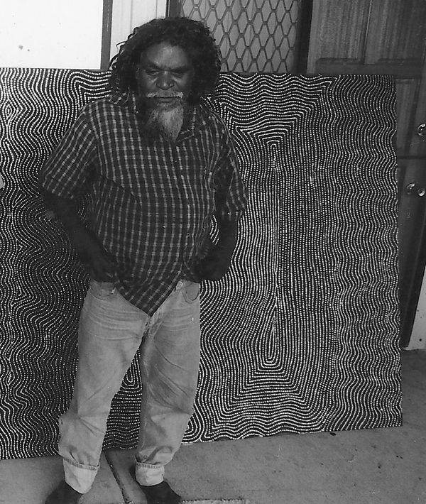Request full overview of available works by Warlimpirrnga Tjapaltjarri