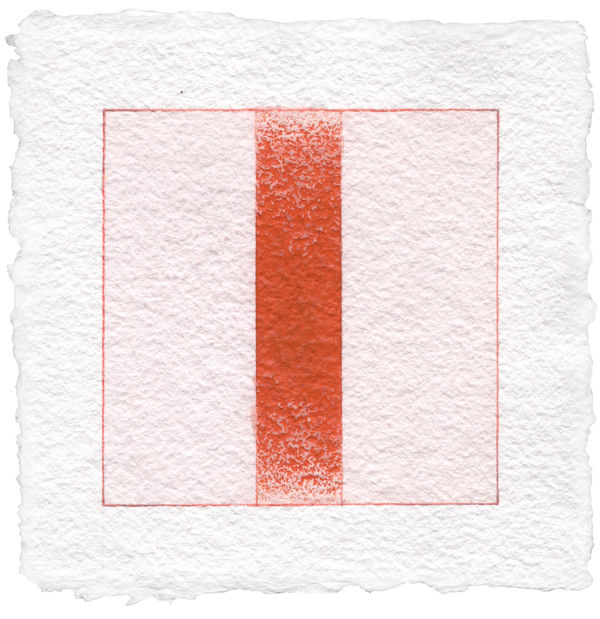 Variation in Red VI: The Morning is White and Silent, 2025