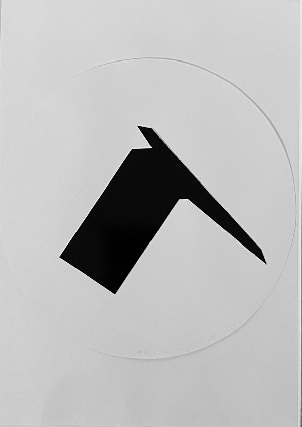 Croix brisée Tondo f