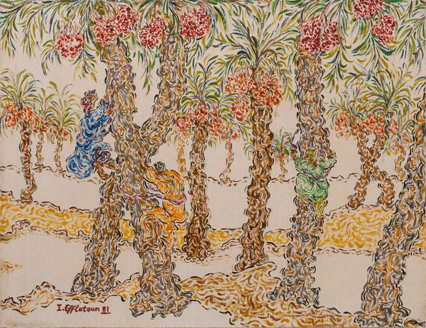 La cueillette des dattes