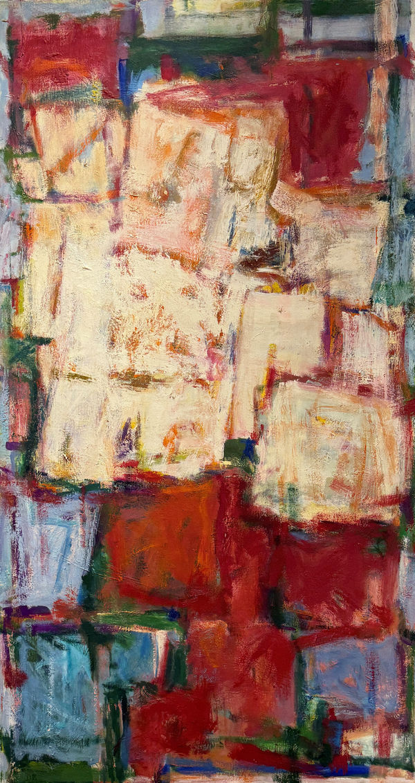 Diana Kurz, White Red and Blue, circa 1960-61