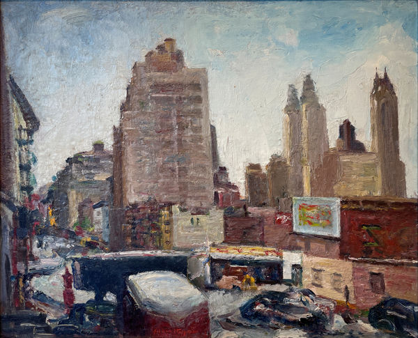 Nathan Hoffman, Manhattan from the Rooftops, July 1, 1947