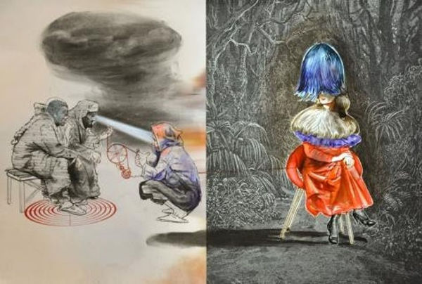 Mohamed Lekleti, Dans leurs yeux de velours éclataient leurs prunelles, 2022