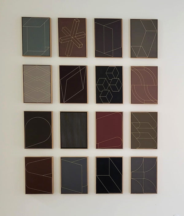 Daniel Behrendt, Stripes Series, 2020-2022