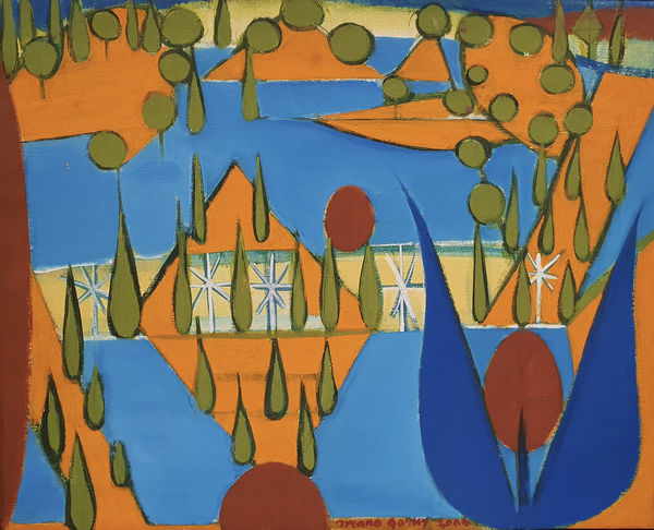 Maro Gorky, Terraced Hill, 2006