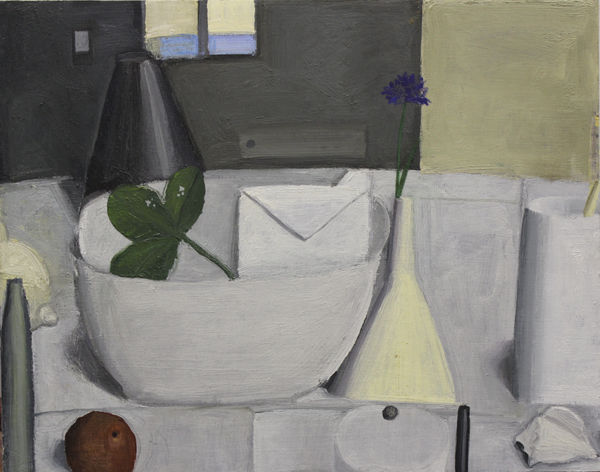 Brian Sayers, Still Life with Cornflower, 2020
