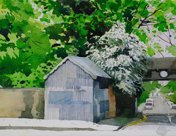 Mark Entwisle, Tin Shed , 2022