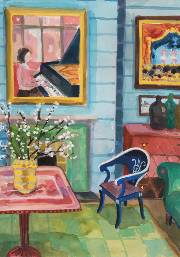 Lottie Cole, Interior of an Impresario, 2022