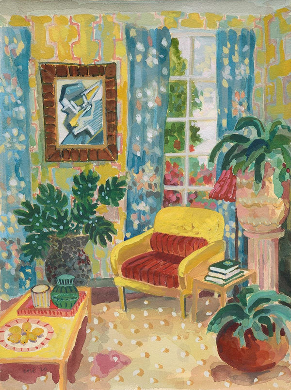 Lottie Cole, Interior with Helen Saunders, 2022