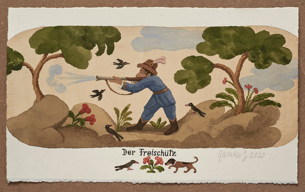 Ramiro Fernandez Saus, Der Freischütz, 2020