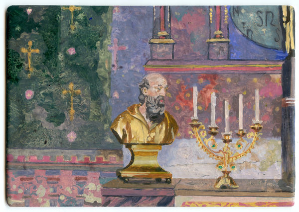 Mark Entwisle, Carcasonne Cathedral II, 2021