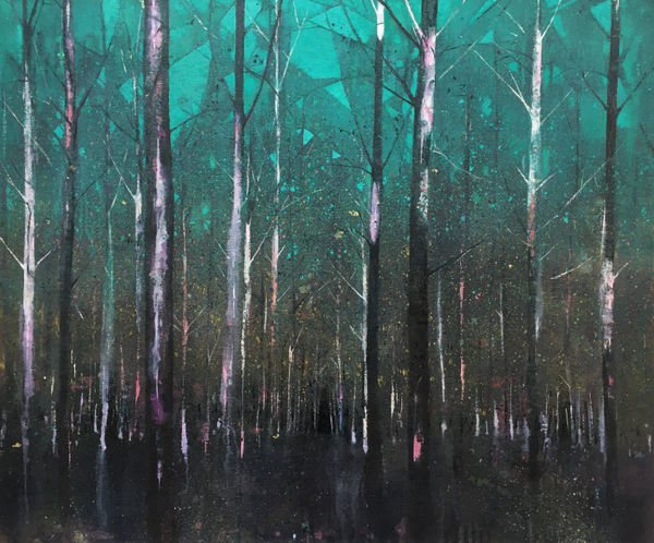 Nick Archer, Green Forest II, 2020