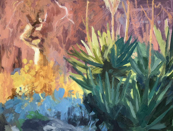 Henrietta Hoyer Millar, November Morning, Studio Garden, 2022