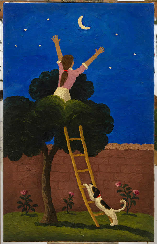 Ramiro Fernandez Saus, Theresa and the Moon, 2023