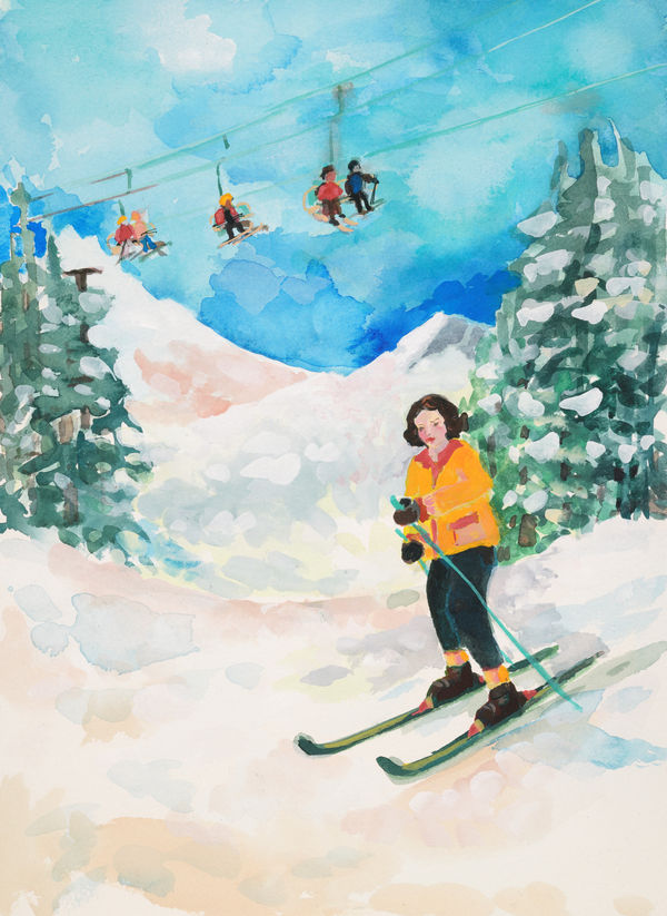 Lottie Cole, Swooshing Along, 2021