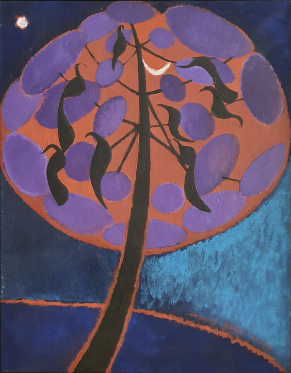 Maro Gorky, Roosting Peacocks II, 2009