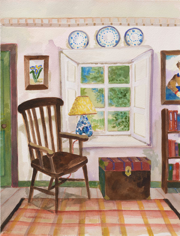 Lottie Cole, The Bothy I - The Book Chair , 2023