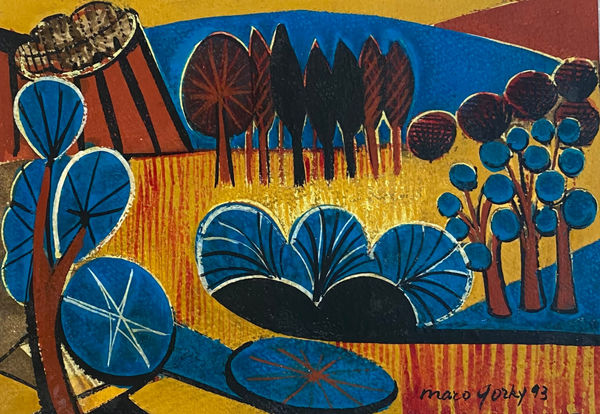 Maro Gorky, Tuscan Landscape, 1993