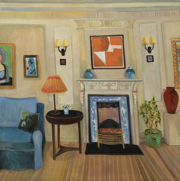 Lottie Cole, Interior with Sandra Blow, Eileen Agar & Woman (Anon), 2022