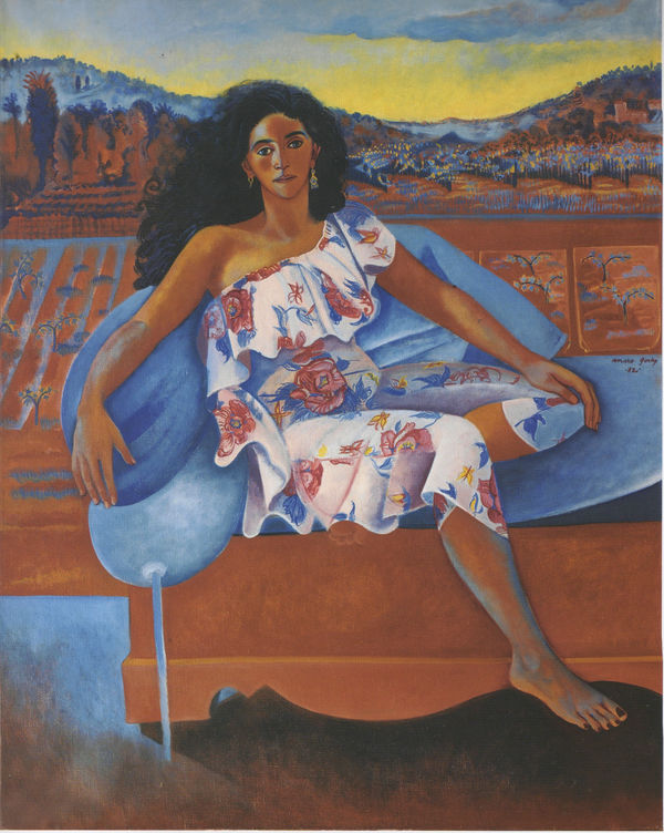 Maro Gorky, Beirut is Burning, 1982