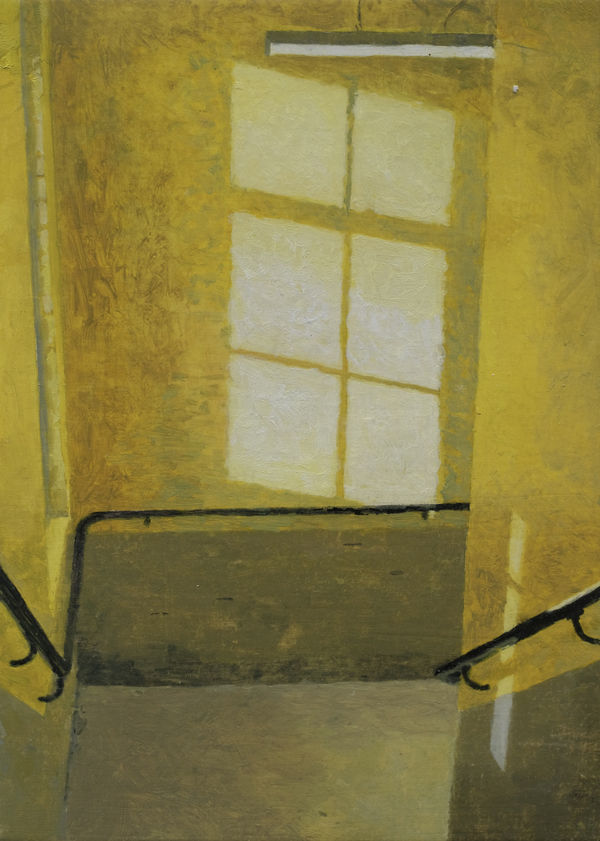 Mark Entwisle, Escaliers Jeunes, Bois Vert, 2022