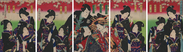 Kabuki ‘Sukeroku’ o geiko ga sapōto: Geisha support for the kabuki play ‘Sukeroku’