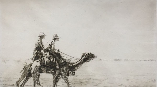 James McBey Strange Signals, 1919