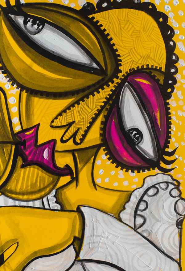 Theophany Adoh, Le couple Konan (2), 2022