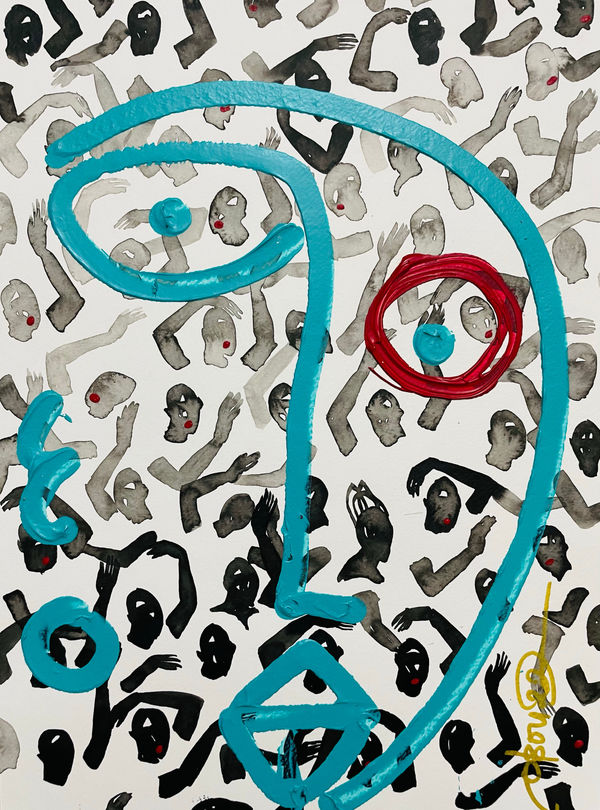 Obou Gbais, Konga ligne foule, 2022