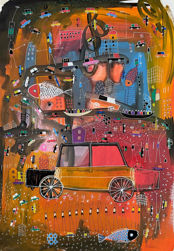 N'Doye Douts, Sans titre, 2022