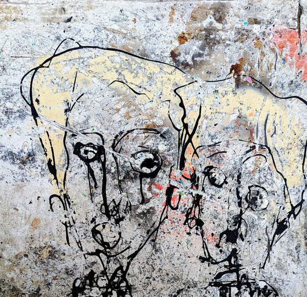 Ismael Tamek, A deux #2, 2024