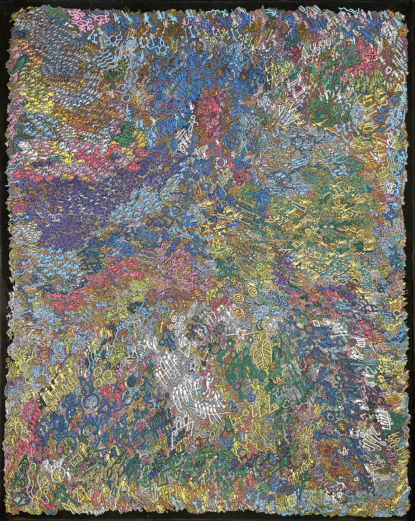 Yan Garnier, 0,80 m² n°83 - Veillée d'armes, 2022