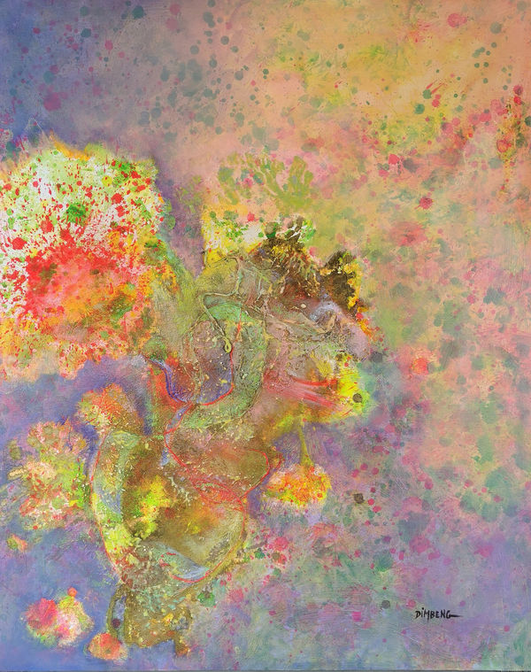 Claudie Titty DIMBENG, Métamorphe 10 / L'oubli et l'innocence, 2025