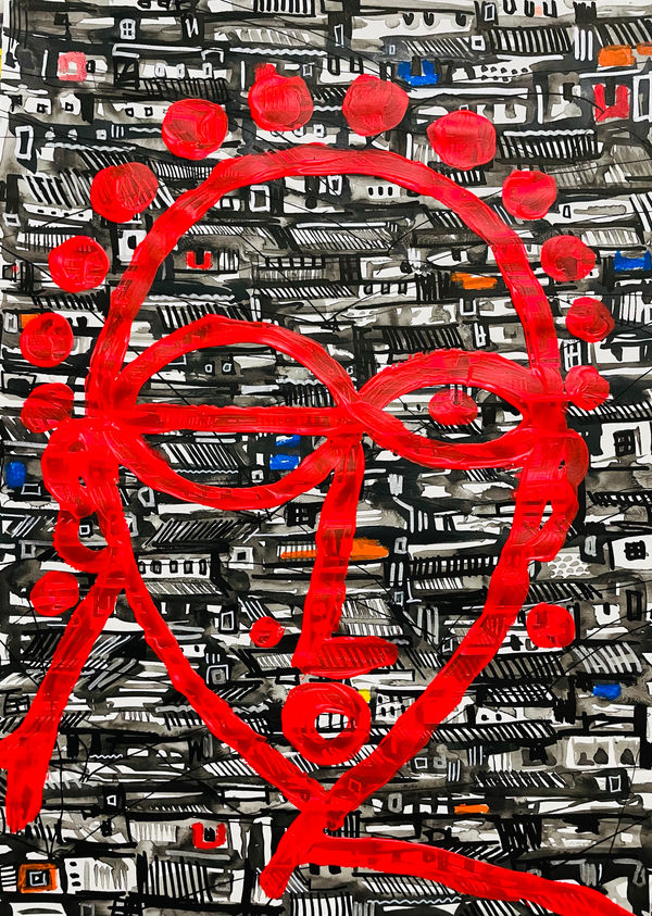 Obou Gbais, Konga ligne bidonville #8, 2022