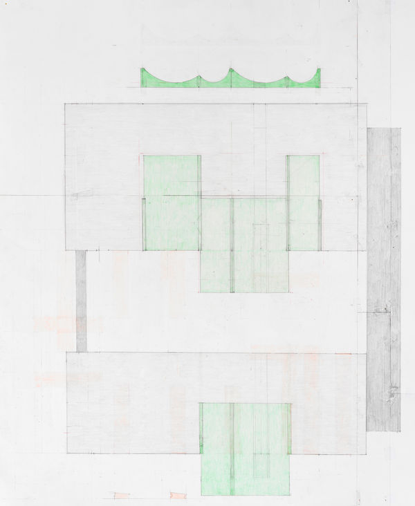 Richard Rezac, Study for Untitled (20-02), 2020