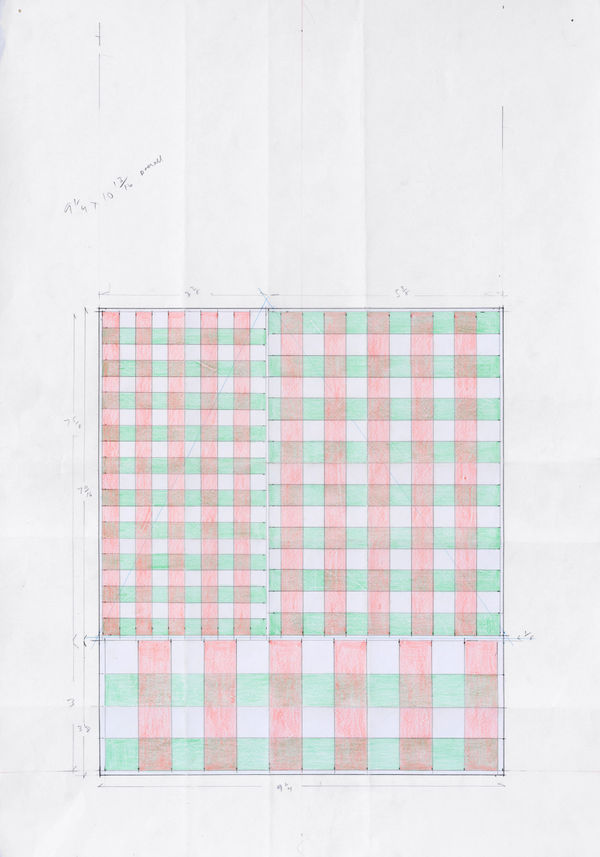 Richard Rezac, Pattern Study for Chigi, Pamphili, 2019