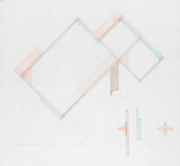 Richard Rezac, Study for Untitled (19-02), 2019