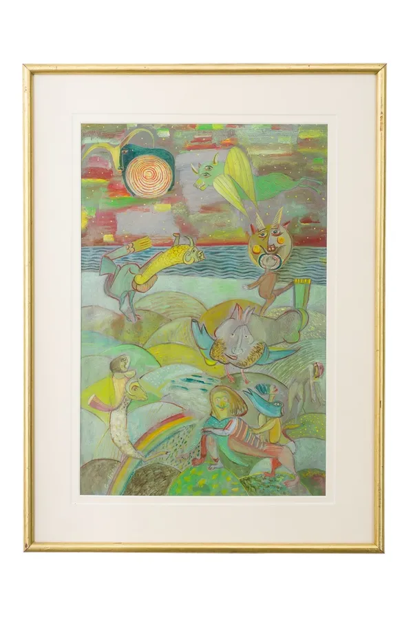 Gouider Triki , Jeux de plage , 1980