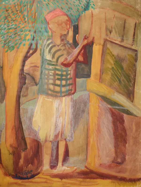 Brahim Dahak, La cueillette, Circa 1960